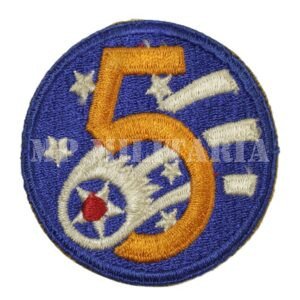 PATCH DA 5ª FORÇA AÉREA • 5th AIR FORCE – II GUERRA