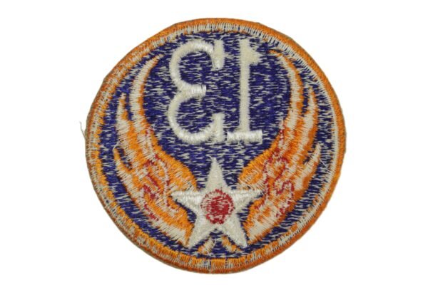 PATCH DA 13ª FORÇA AÉREA • 13th AIR FORCE – II GUERRA - Imagem 2