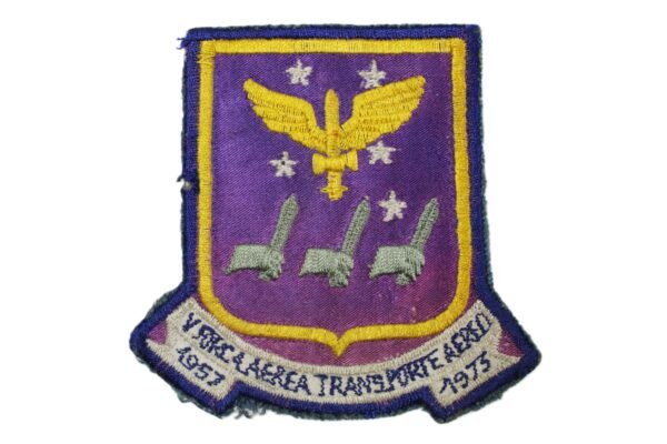 PATCH / DISTINTIVO DA V FORÇA AÉREA TRANSPORTE AÉREO – 1973