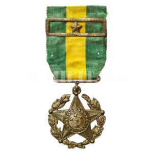ANTIGA MEDALHA MILITAR DE 10 ANOS DE BONS SERVIÇOS