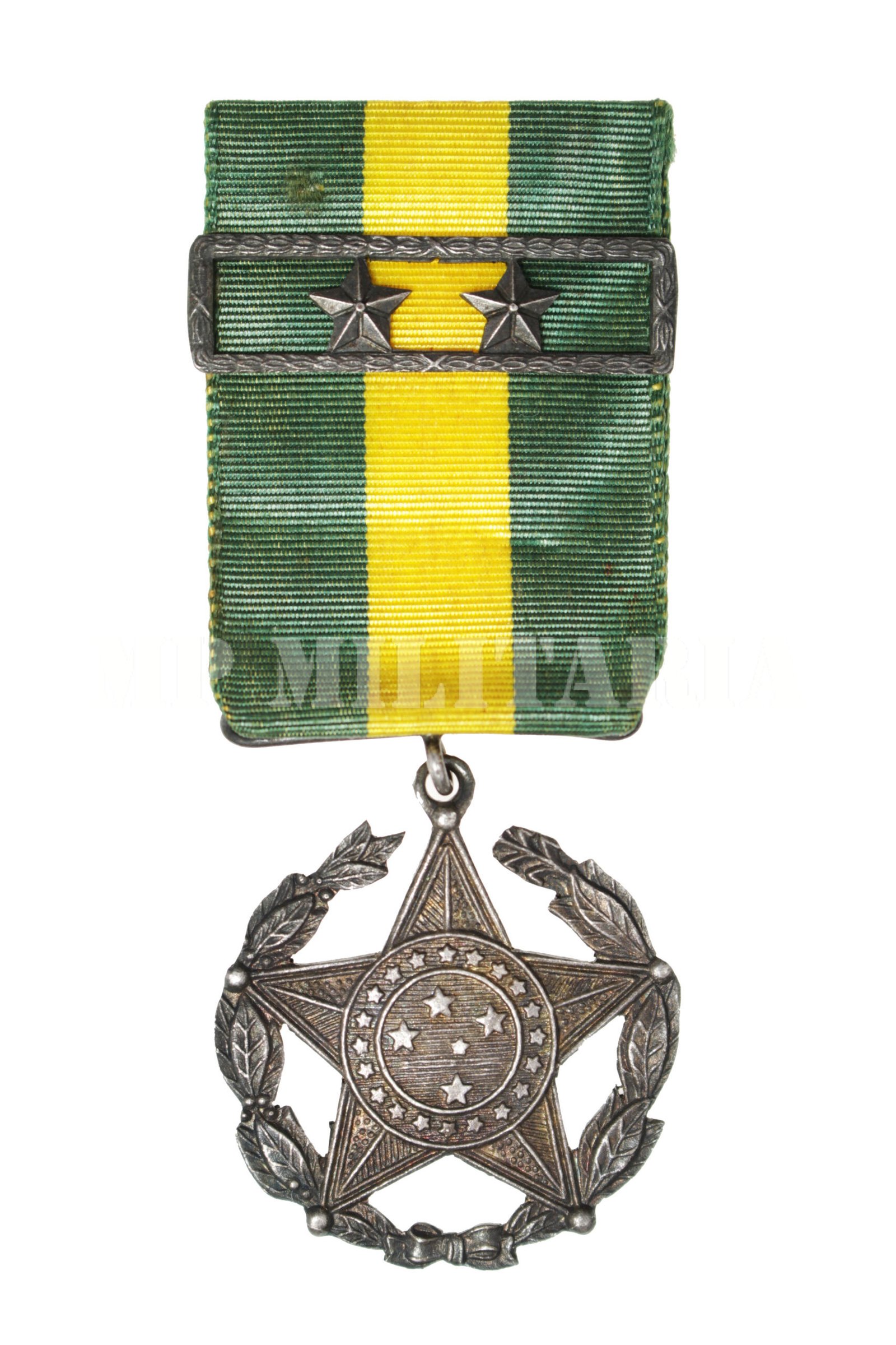 ANTIGA MEDALHA MILITAR DE 20 ANOS DE BONS SERVIÇOS - Imagem 2