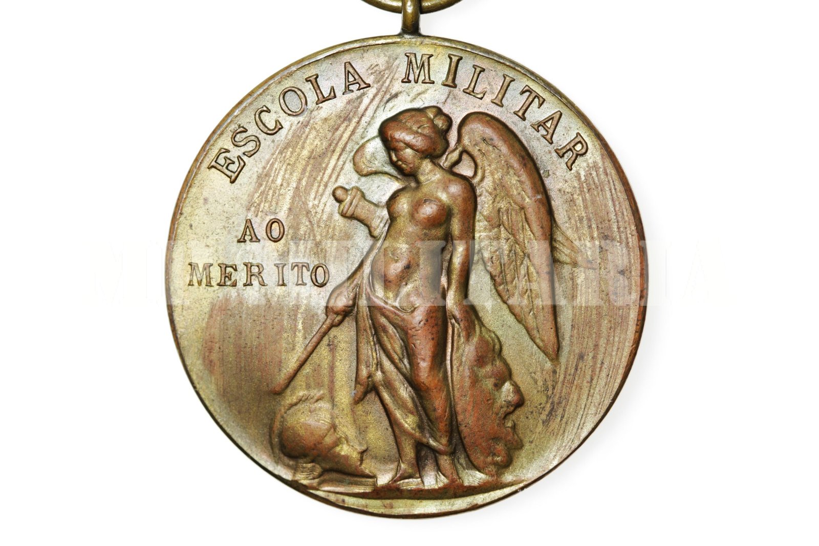 RARA MEDALHA CAXIAS 1º MODELO ESCOLA MILITAR - Imagem 4