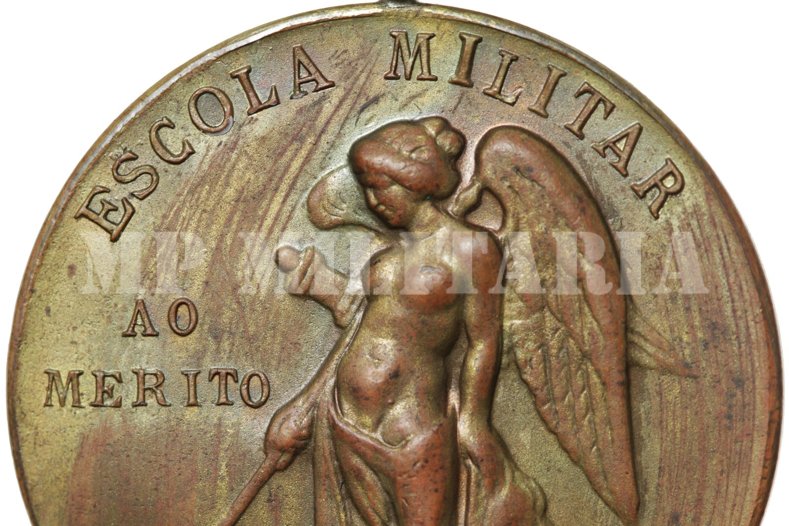 RARA MEDALHA CAXIAS 1º MODELO ESCOLA MILITAR - Imagem 5