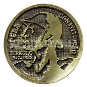 MEDALHA COMEMORATIVA DOS 90 ANOS DA REVOLUÇÃO DE 1932