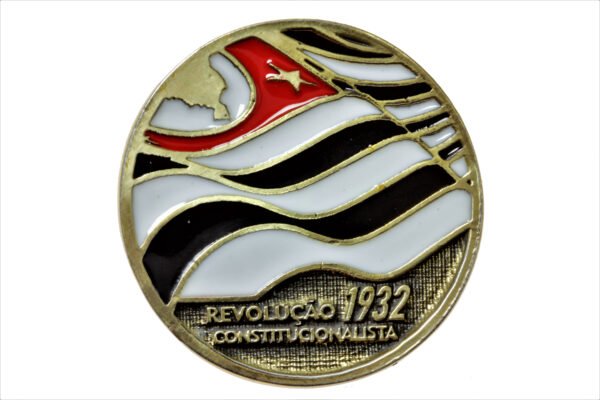 MEDALHA COMEMORATIVA DOS 90 ANOS DA REVOLUÇÃO DE 1932 - Imagem 2
