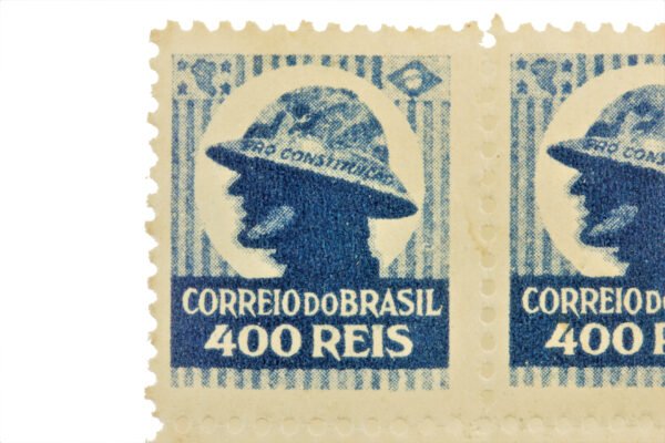 QUADRA DE SELOS DE 400 REIS DA REVOLUÇÃO CONSTITUCIONALISTA DE 1932 - Image 3