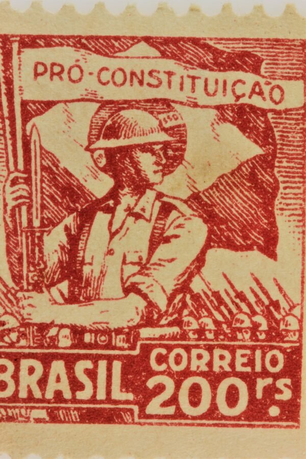 SELO DE 200 REIS DA REVOLUÇÃO CONSTITUCIONALISTA DE 1932 - Image 2