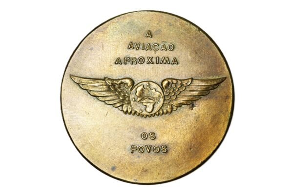 MEDALHA DA FORÇA AÉREA BRASILEIRA • A AVIAÇÃO APROXIMA OS POVOS – FAB