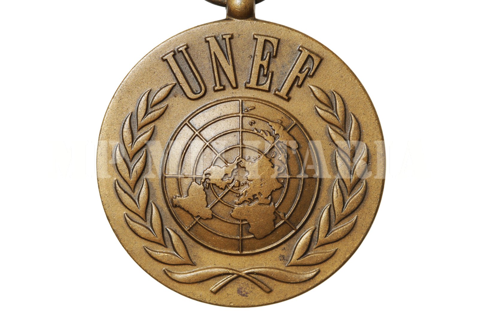 MEDALHA SERVIÇO DE PAZ DA ONU UNEF – SUEZ - Imagem 3
