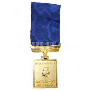 MEDALHA SANTOS DUMONT, PAI DA AVIAÇÃO DE 1956 – MINAS GERAIS