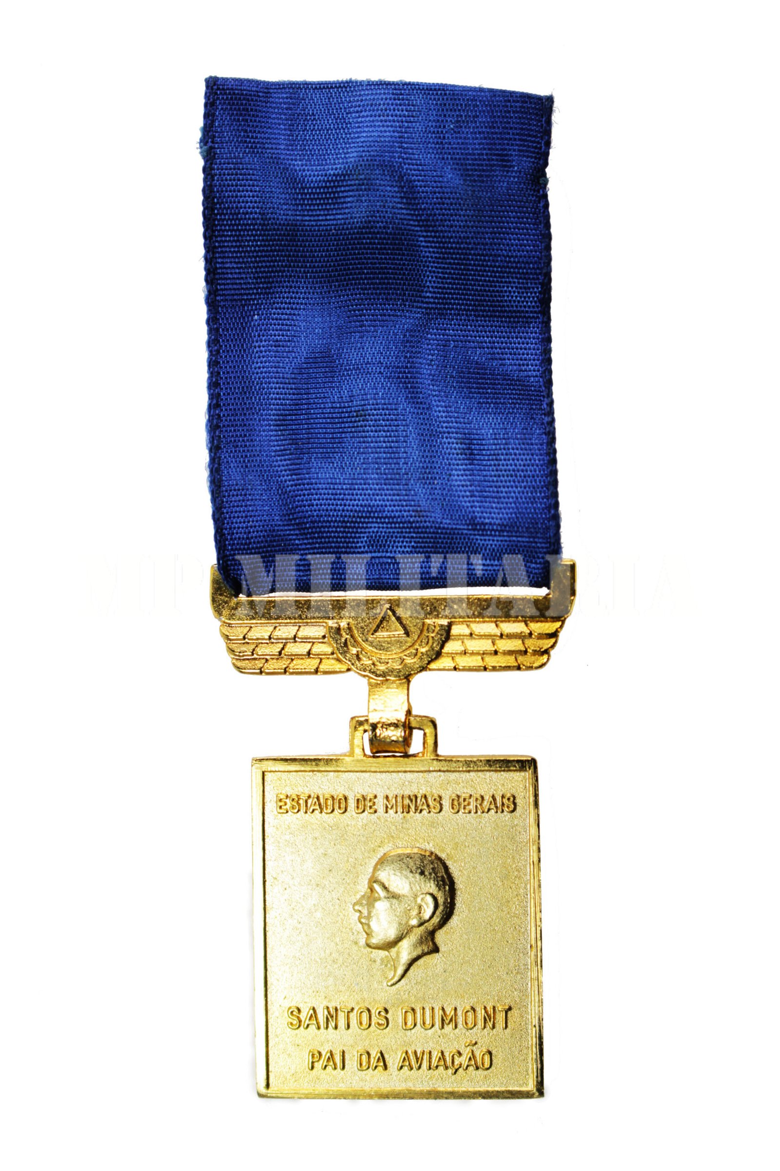 MEDALHA SANTOS DUMONT, PAI DA AVIAÇÃO DE 1956 – MINAS GERAIS - Imagem 2