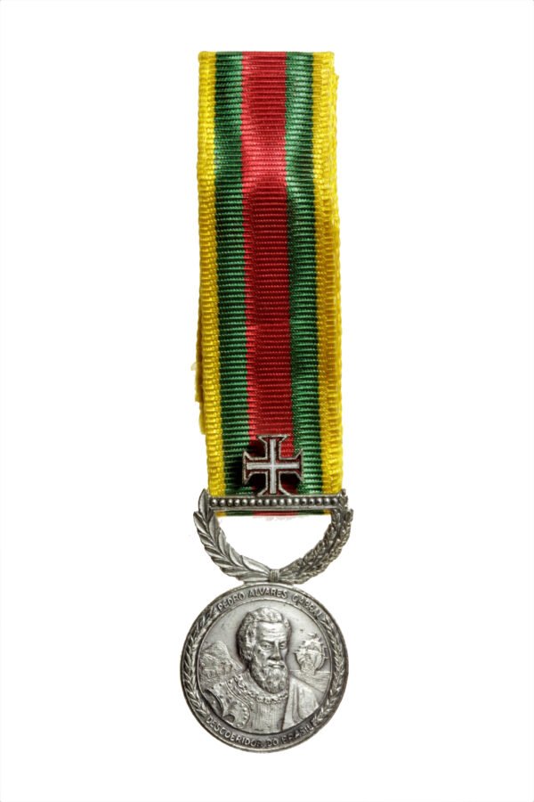 MINIATURA MEDALHA PEDRO ÁLVARES CABRAL DA SOCIEDADE GEOGRÁFICA BRASILEIRA - Imagem 2