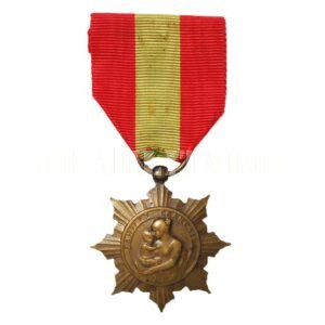 MEDALHA PARA A FAMÍLIA FRANCESA – MEDALHA DA MÃE FRANCESA – GRAU BRONZE