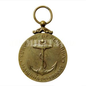 MEDALHA DE SERVIÇOS DE GUERRA DA MARINHA - II GUERRA