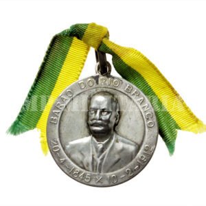 MEDALHA FALECIMENTO DO BARÃO DO RIO BRANCO ∙ MISSÕES – 1912