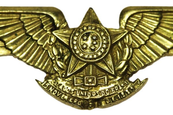 BREVET DE PILOTO DA FORÇA AÉREA BRASILEIRA EUB - MODELO ANTIGO - Imagem 3