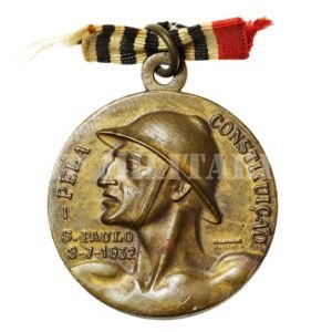 MEDALHA DA REVOLUÇÃO DE 1932 PELA CONSTITUIÇÃO – COM FITA