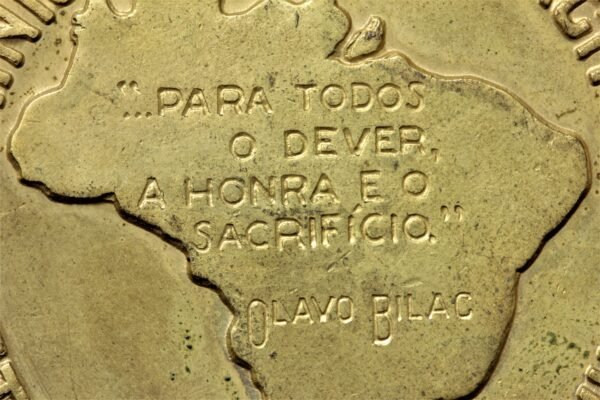 MEDALHA PATRONO DO SERVIÇO MILITAR OLAVO BILAC - Imagem 4