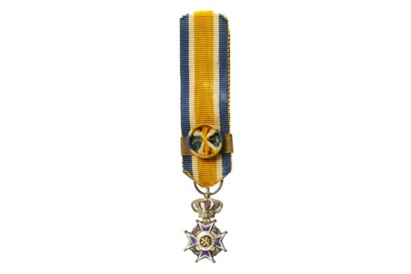 MEDALHA MINIATURA DA ORDEM DE ORANGE-NASSAU • GRÃ CRUZ – HOLANDA