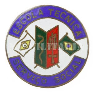 DISTINTIVO ESCOLA TÉCNICA DE SERVIÇO SOCIAL - DEFESA PASSIVA ∙ II GUERRA