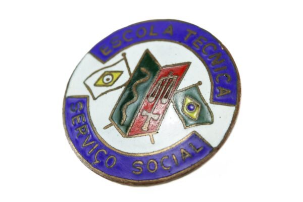 DISTINTIVO ESCOLA TÉCNICA DE SERVIÇO SOCIAL - DEFESA PASSIVA ∙ II GUERRA - Imagem 2