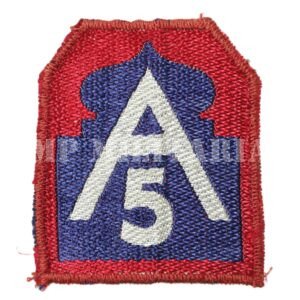 RARO PATCH DO 5º EXÉRCITO DE COMBATENTE DA FEB – II GUERRA