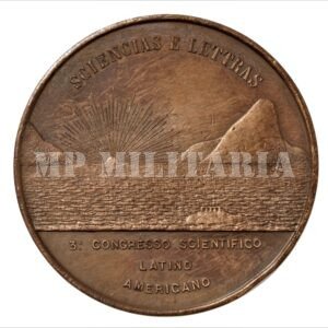MEDALHA DO 3º CONGRESSO CIENTÍFICO LATINO-AMERICANO – RIO DE JANEIRO 1905
