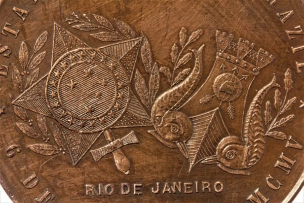MEDALHA DO 3º CONGRESSO CIENTÍFICO LATINO-AMERICANO – RIO DE JANEIRO 1905 - Imagem 5