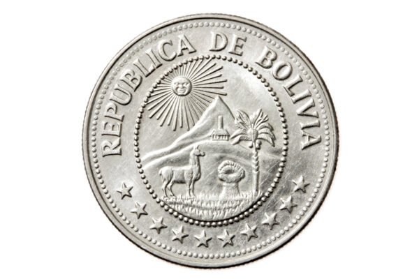 MOEDA DE 5 PESOS DE 1978 – BOLÍVIA - Image 2