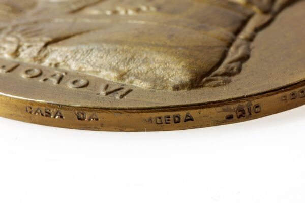 MEDALHA DO SESQUICENTENÁRIO DO JARDIM BOTÂNICO DO RIO DE JANEIRO – 1958 - Imagem 5