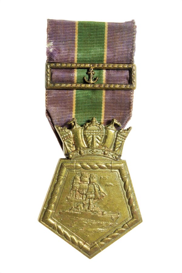 MEDALHA DO MÉRITO MARINHEIRO COM 1 ANCORA - Imagem 2