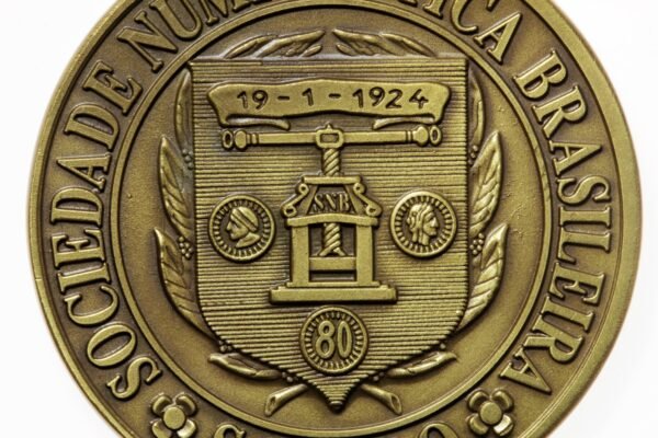 MEDALHA COMEMORATIVA HOMENAGEM A SANTOS DUMONT – SNB - Imagem 4