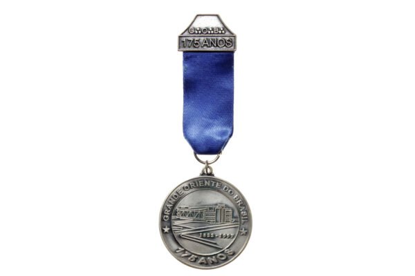 MEDALHA 175 ANOS DO GRANDE ORIENTE DO BRASIL GOB ∙ MAÇONARIA – 1997