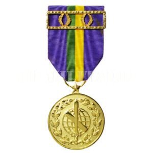 MEDALHA MARECHAL HERMES APLICAÇÃO EM ESTUDO – GRAU OURO COM 2 COROAS