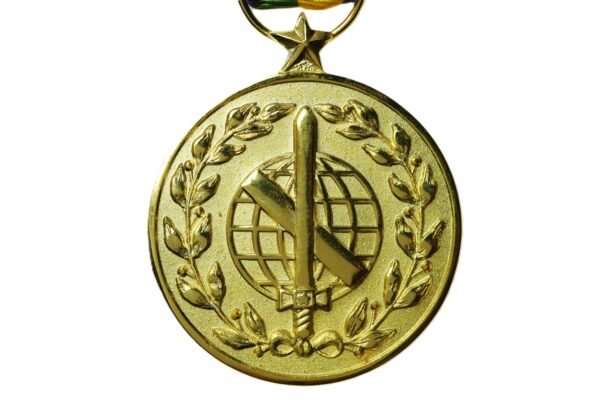 MEDALHA MARECHAL HERMES APLICAÇÃO EM ESTUDO – GRAU OURO COM 2 COROAS - Imagem 3