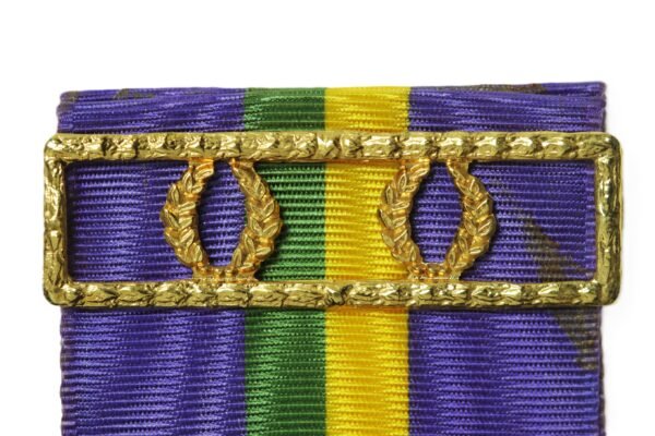 MEDALHA MARECHAL HERMES APLICAÇÃO EM ESTUDO – GRAU OURO COM 2 COROAS - Imagem 5
