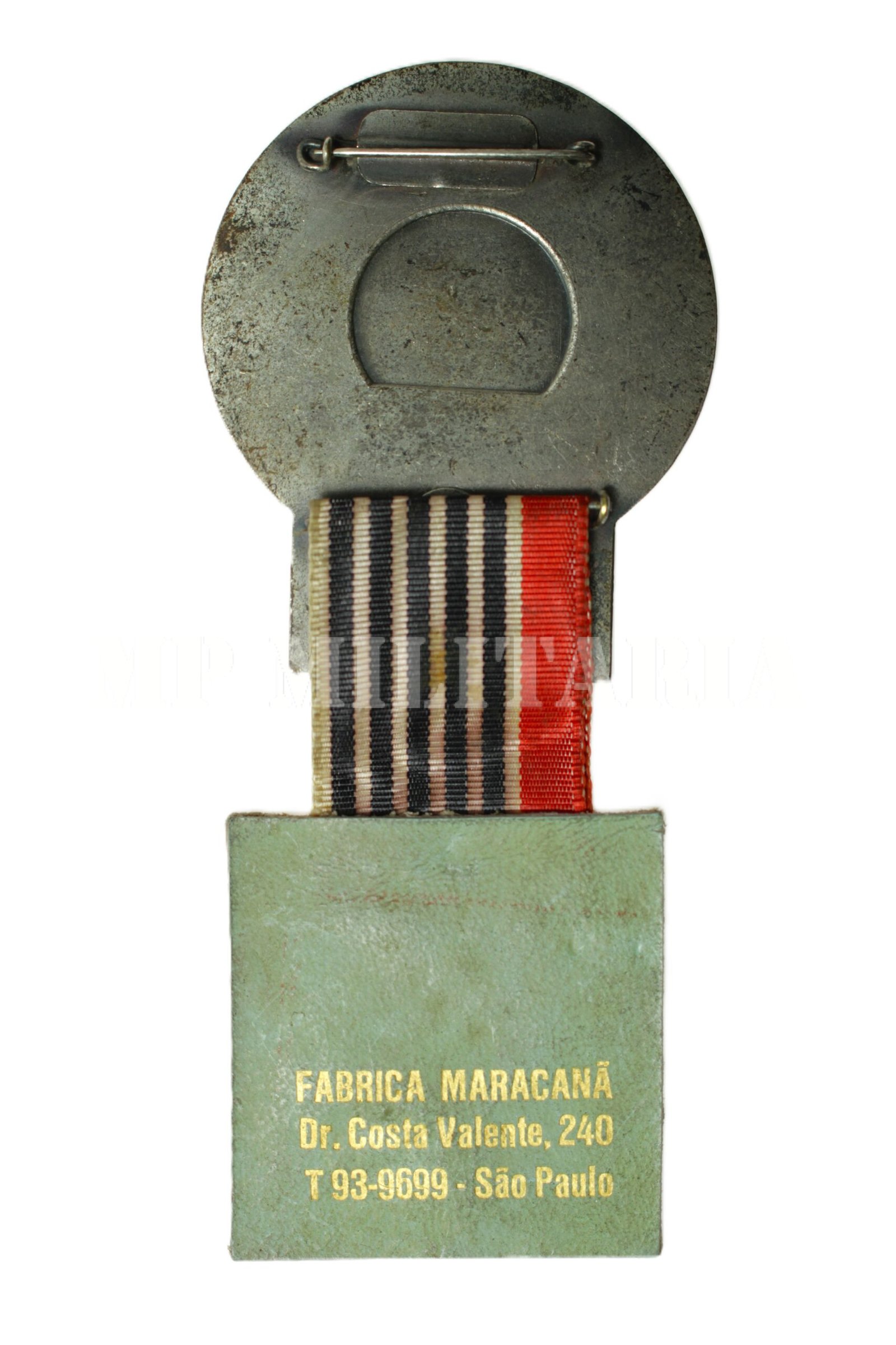 ANTIGO DISTINTIVO DA IMPRENSA DA XXXVI CORRIDA INTERNACIONAL DE SÃO SILVESTRE DE 1961 – TELEVISÃO - Imagem 5