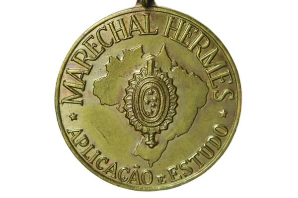 MEDALHA MARECHAL HERMES APLICAÇÃO EM ESTUDO – BRONZE - Imagem 4
