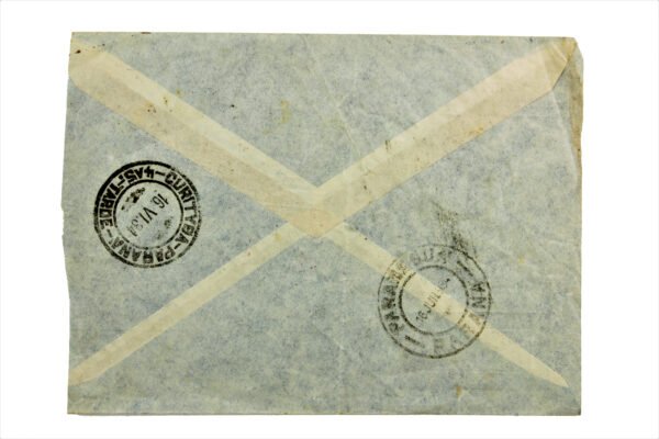 ENVELOPE DE CORRESPONDÊNCIA VIA ZEPPELIN PARA O BRASIL - Imagem 3