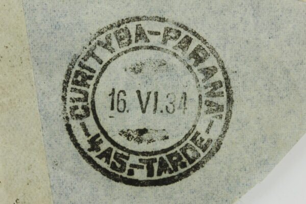 ENVELOPE DE CORRESPONDÊNCIA VIA ZEPPELIN PARA O BRASIL - Imagem 9