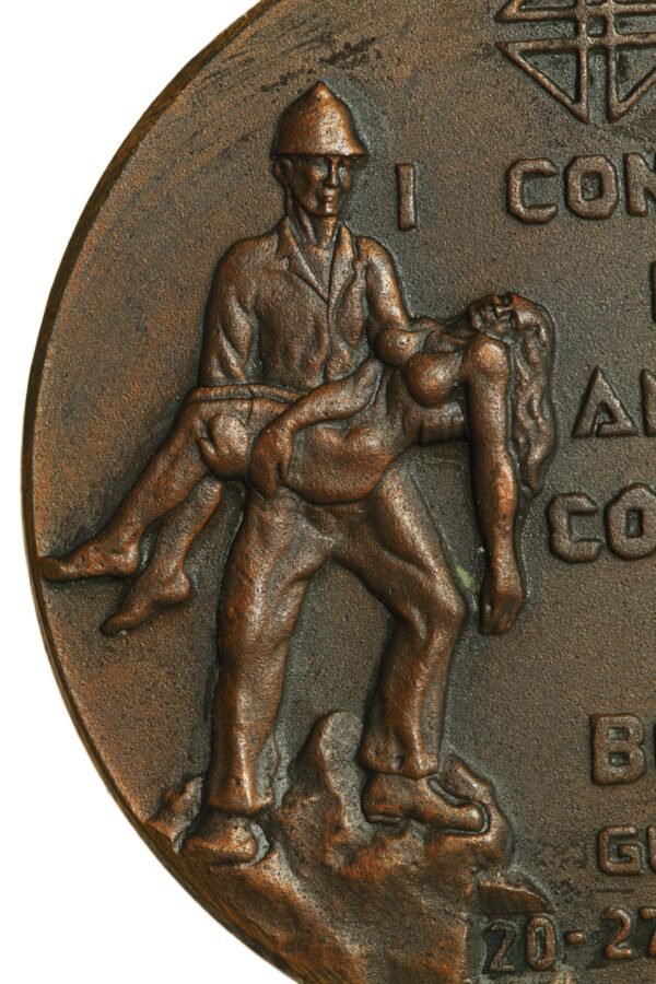 MEDALHA II CONGRESSO DE BOMBEIROS DO BRASIL / I CONGRESSO LATINO-AMERICANO DE COMANDANTES BOMBEIROS – 1965 - Imagem 4