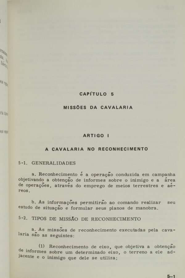 MANUAL DO EXÉRCITO BRASILEIRO • EMPREGO DA CAVALARIA – 1974 - Imagem 5
