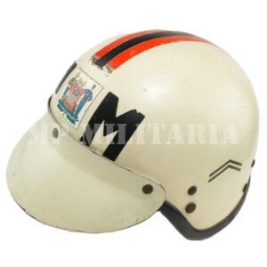 CAPACETE MOTOCICLISTA DA POLÍCIA MILITAR DE SÃO PAULO – ANOS 70