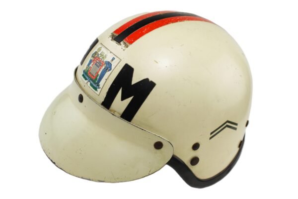 CAPACETE MOTOCICLISTA DA POLÍCIA MILITAR DE SÃO PAULO – ANOS 70 - Imagem 2