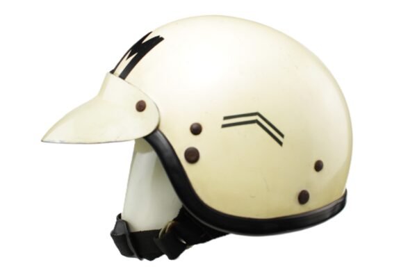 CAPACETE MOTOCICLISTA DA POLÍCIA MILITAR DE SÃO PAULO – ANOS 70 - Imagem 4