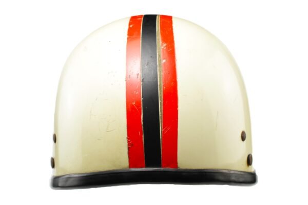 CAPACETE MOTOCICLISTA DA POLÍCIA MILITAR DE SÃO PAULO – ANOS 70 - Imagem 6
