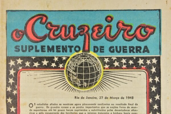 SUPLEMENTO DE GUERRA DA REVISTA "O CRUZEIRO" 27/03/1943 – II GUERRA - Imagem 2