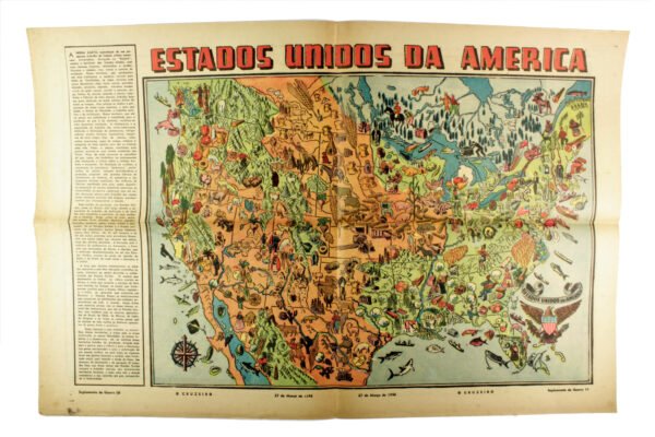 SUPLEMENTO DE GUERRA DA REVISTA "O CRUZEIRO" 27/03/1943 – II GUERRA - Imagem 5