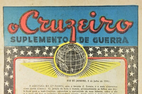 SUPLEMENTO DE GUERRA DA REVISTA "O CRUZEIRO" 03/07/1943 – II GUERRA - Imagem 2