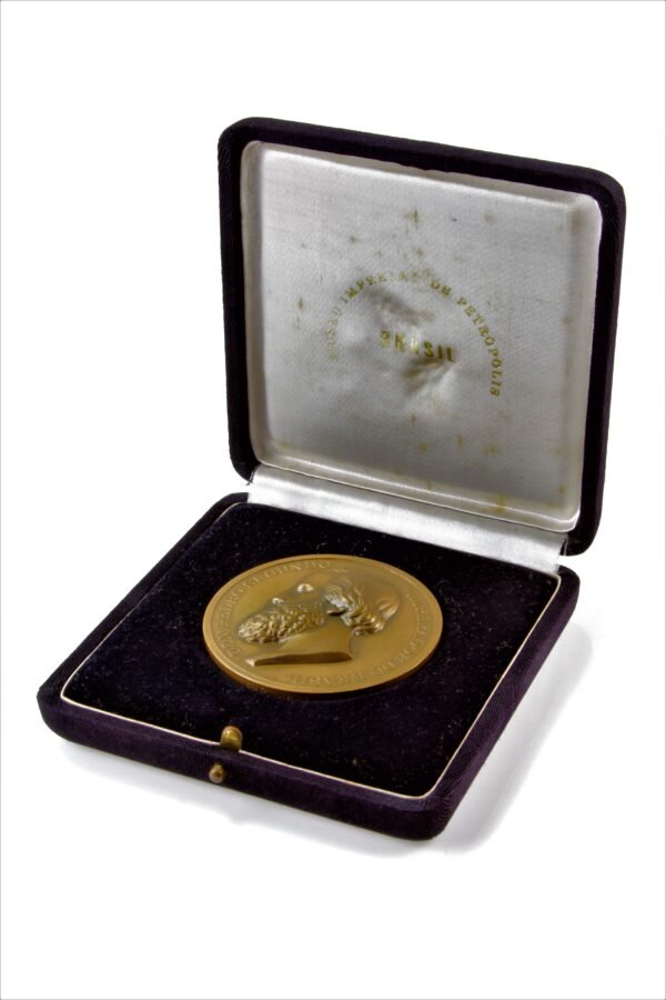 MEDALHA DO SESQUICENTENÁRIO DE DOM PEDRO II - Imagem 3